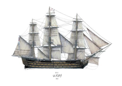 HMS Victory 1803 by Tony Fernandes